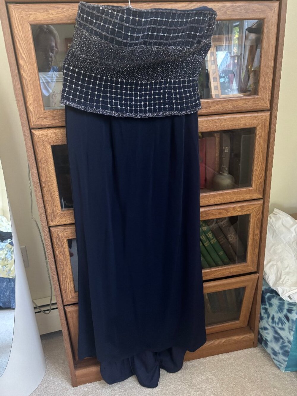 Jovani Navy Blue Gown